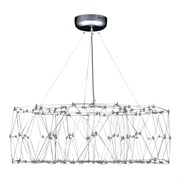 ST LUCE SL6602.103.72 Светильник подвесной Хром/Прозрачный LED 1*72W 4000K SL6602.103.72 ST LUCE SL6602.103.72 Светильник подвесной Хром/Прозрачный LED 1*72W 4000K SL6602.103.72