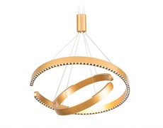 Ambrella Светильник подвесной светодиодный FL5885/2 GD золото 45W 3000K/4200K/6400K D600/400*1200 (без ПДУ) FL5885 Ambrella Светильник подвесной светодиодный FL5885/2 GD золото 45W 3000K/4200K/6400K D600/400*1200 (без ПДУ) FL5885
