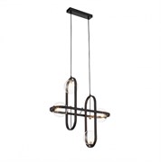 ST Luce SL1201.403.04 Светильник подвесной Черный/Прозрачный G9 4*28W SL1201.403.04 ST Luce SL1201.403.04 Светильник подвесной Черный/Прозрачный G9 4*28W SL1201.403.04