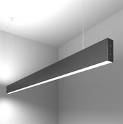Elektrostandard 101-200-40-128 / Линейный светодиодный подвесной двусторонний светильник 128см 50W 6500K черная шагрень a042947 Elektrostandard 101-200-40-128 / Линейный светодиодный подвесной двусторонний светильник 128см 50W 6500K черная шагрень a042947