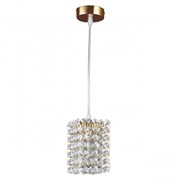 Lightstar Cristallo Хром/Хром/Прозрачный Подвесной светильник 795412 G9 1х40W IP20 795412