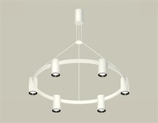Ambrella Комплект подвесного светильника XB9021101/6 SWH/PBK белый песок/черный полированный MR16 GU5.3 (С9021, N6103) XB9021101