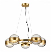 ST Luce SL1156.303.05 Светильник подвесной Латунь/Прозрачный G9 5*3W SL1156.303.05