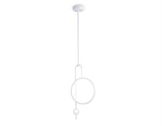 Ambrella Светильник светодиодный подвесной FL66431 WH белый 4200K 13W 240*60*1580 (Без ПДУ) FL66431