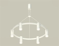 Ambrella Комплект подвесного светильника с композитным хрусталем XB9021200/6 SWH/CL белый песок/прозрачный MR16 GU5.3 (С9021, N6150) XB9021200 Ambrella Комплект подвесного светильника с композитным хрусталем XB9021200/6 SWH/CL белый песок/прозрачный MR16 GU5.3 (С9021, N6150) XB9021200