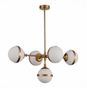 ST Luce SL1157.303.05 Светильник подвесной Бронза/Белый E14 5*40W SL1157.303.05 ST Luce SL1157.303.05 Светильник подвесной Бронза/Белый E14 5*40W SL1157.303.05
