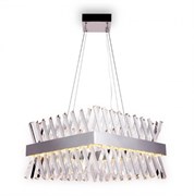 Ambrella Хрустальный подвесной светодиодный светильник TR5315 CH/CL хром/прозрачный 144W 500*500*750 (Без ПДУ) TR5315 Ambrella Хрустальный подвесной светодиодный светильник TR5315 CH/CL хром/прозрачный 144W 500*500*750 (Без ПДУ) TR5315