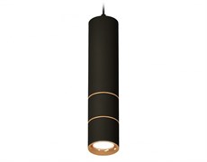 Ambrella Комплект подвесного светильника XP7402080 SBK/PYG черный песок/золото желтое полированное MR16 GU5.3 (A2311, C7456, A2072, C7402, A2072, C740 XP7402080