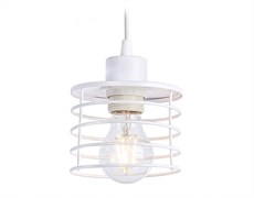 Ambrella Подвесной светильник в стиле лофт TR8065 WH белый E27 max 40W D120*950 TR8065 Ambrella Подвесной светильник в стиле лофт TR8065 WH белый E27 max 40W D120*950 TR8065