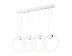 Ambrella Светильник светодиодный подвесной FL10598/4 WH/CH белый/хром 4200K 45W 940*20*1200 (Без ПДУ) FL10598 Ambrella Светильник светодиодный подвесной FL10598/4 WH/CH белый/хром 4200K 45W 940*20*1200 (Без ПДУ) FL10598