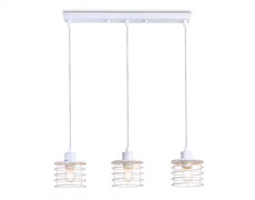 Ambrella Подвесной светильник в стиле лофт TR8072/3 WH белый E27*3 max 40W 582*120*1040 TR8072 Ambrella Подвесной светильник в стиле лофт TR8072/3 WH белый E27*3 max 40W 582*120*1040 TR8072