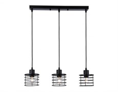 Ambrella Подвесной светильник в стиле лофт TR8075/3 BK черный E27*3 max 40W 582*120*1040 TR8075 Ambrella Подвесной светильник в стиле лофт TR8075/3 BK черный E27*3 max 40W 582*120*1040 TR8075