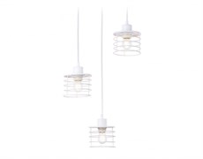 Ambrella Подвесной светильник в стиле лофт TR8078/3 WH белый E27*3 max 40W D372*1170 TR8078 Ambrella Подвесной светильник в стиле лофт TR8078/3 WH белый E27*3 max 40W D372*1170 TR8078
