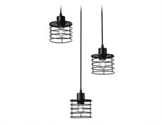 Ambrella Подвесной светильник в стиле лофт TR8081/3 BK черный E27*3 max 40W D372*1170 TR8081 Ambrella Подвесной светильник в стиле лофт TR8081/3 BK черный E27*3 max 40W D372*1170 TR8081