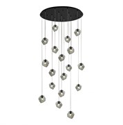 ST Luce SL1175.403.18 Светильник подвесной Черный/Серо-зеленый E14 18*40W SL1175.403.18 ST Luce SL1175.403.18 Светильник подвесной Черный/Серо-зеленый E14 18*40W SL1175.403.18