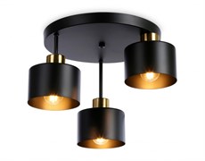 Ambrella Подвесной светильник в стиле лофт TR8121/3 BK/BS черный/латунь E27*3 max 40W D370*265 TR8121