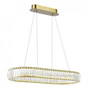 ST LUCE SL1622.323.01 Светильник подвесной Латунь/Прозрачный LED 1*60W 4000K SL1622.323.01 ST LUCE SL1622.323.01 Светильник подвесной Латунь/Прозрачный LED 1*60W 4000K SL1622.323.01