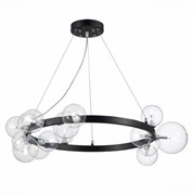 ST Luce SL1165.403.15 Светильник подвесной Черный/Прозрачный G4 15*3W SL1165.403.15 ST Luce SL1165.403.15 Светильник подвесной Черный/Прозрачный G4 15*3W SL1165.403.15