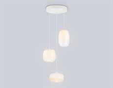 Ambrella Подвесной светодиодный светильник LH11096/3 WH/FR белый/белый матовый 12W 3000K D350*1505 LH11096 Ambrella Подвесной светодиодный светильник LH11096/3 WH/FR белый/белый матовый 12W 3000K D350*1505 LH11096