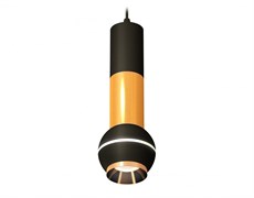 Ambrella Комплект подвесного светильника с дополнительной подсветкой XP1102030 SBK/PYG черный песок/золото желтое полированное MR16 GU5.3 LED 3W 4200K XP11020030 Ambrella Комплект подвесного светильника с дополнительной подсветкой XP1102030 SBK/PYG черный песок/золото желтое полированное MR16 GU5.3 LED 3W 4200K XP11020030