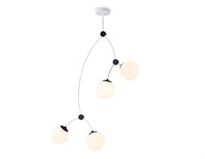 Ambrella Подвесной светильник TR2572/4 WH/BK белый/черный E27/4 max 60W D790*1120 TR2572 Ambrella Подвесной светильник TR2572/4 WH/BK белый/черный E27/4 max 60W D790*1120 TR2572