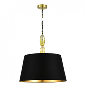 ST LUCE SL1759.303.03 Светильник подвесной Латунь/Черный E27 3*40W SL1759.303.03