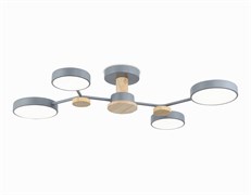 Ambrella Светильник светодиодный подвесной FL4859/4 GR/WD серый/дерево 60W 3000-6000K 700*400*120 (без ПДУ) FL4859 Ambrella Светильник светодиодный подвесной FL4859/4 GR/WD серый/дерево 60W 3000-6000K 700*400*120 (без ПДУ) FL4859