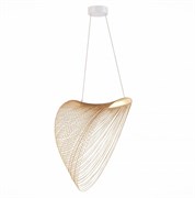 ST LUCE SL6900.503.24 Светильник подвесной Белый/Древесный LED 1*24W 4000K SL6900.503.24 ST LUCE SL6900.503.24 Светильник подвесной Белый/Древесный LED 1*24W 4000K SL6900.503.24