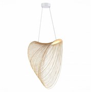 ST LUCE SL6900.503.32 Светильник подвесной Белый/Древесный LED 1*32W 4000K SL6900.503.32 ST LUCE SL6900.503.32 Светильник подвесной Белый/Древесный LED 1*32W 4000K SL6900.503.32