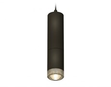 Ambrella Комплект подвесного светильника с композитным хрусталем XP6313001 SBK/CL черный песок/прозрачный MR16 GU5.3 (A2302, C6343, A2061, C6313, N615 XP6313001 Ambrella Комплект подвесного светильника с композитным хрусталем XP6313001 SBK/CL черный песок/прозрачный MR16 GU5.3 (A2302, C6343, A2061, C6313, N615 XP6313001