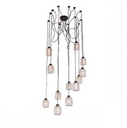 Evoluce SL193.303.12 светильник подвесной Черный/Латунь E27 12*60W SL193.303.12 Evoluce SL193.303.12 светильник подвесной Черный/Латунь E27 12*60W SL193.303.12