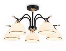 Ambrella Подвесной светильник TR3162/5 BK/FGD черный/золото E27/5 max 60W D580*300 TR3162 Ambrella Подвесной светильник TR3162/5 BK/FGD черный/золото E27/5 max 60W D580*300 TR3162