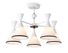 Ambrella Подвесной светильник TR3165/5 WH/BK белый/черный E27/5 max 60W D580*380 TR3165 Ambrella Подвесной светильник TR3165/5 WH/BK белый/черный E27/5 max 60W D580*380 TR3165