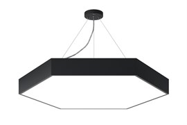 ЭРА Светильник светодиодный Geometria Hexagon SPO-122-B-40K-066 66Вт 4000К 4800Лм IP40 800*800*80 черный подвесной Б0050553 ЭРА Светильник светодиодный Geometria Hexagon SPO-122-B-40K-066 66Вт 4000К 4800Лм IP40 800*800*80 черный подвесной Б0050553