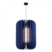 ST LUCE SL3004.433.01 Светильник подвесной Черный/Синий E27 1*60W SL3004.433.01