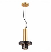 ST Luce SL1210.403.01 Светильник подвесной Золото/Черный G9 1*3W SL1210.403.01 ST Luce SL1210.403.01 Светильник подвесной Золото/Черный G9 1*3W SL1210.403.01