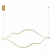 ST LUCE SL6106.203.65 Светильник подвесной Золотистый/Белый LED 1*65W 4000K SL6106.203.65 ST LUCE SL6106.203.65 Светильник подвесной Золотистый/Белый LED 1*65W 4000K SL6106.203.65