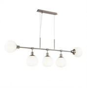 Maytoni Modern Erich Никель Подвесной светильник E14 40W MOD221-PL-05-N Maytoni Modern Erich Никель Подвесной светильник E14 40W MOD221-PL-05-N