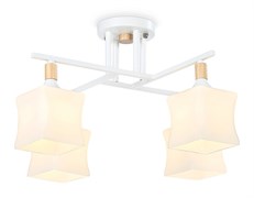 Ambrella Светильник подвесной TR9495/4 WH/FR белый/белый матовый E27/4 max 40W D495*280 TR9495 Ambrella Светильник подвесной TR9495/4 WH/FR белый/белый матовый E27/4 max 40W D495*280 TR9495
