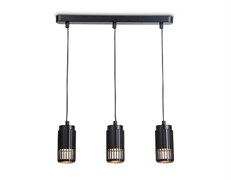 Ambrella Подвесной светильник со сменной лампой TN51699/3 BK черный GU10/3 400*60*1120 TN51699 Ambrella Подвесной светильник со сменной лампой TN51699/3 BK черный GU10/3 400*60*1120 TN51699