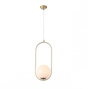 ST Luce SL1118.203.01 Светильник подвесной Золото/Белый E27 1*40W SL1118.203.01 ST Luce SL1118.203.01 Светильник подвесной Золото/Белый E27 1*40W SL1118.203.01