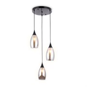 Ambrella Подвесной светильник TR3550/3 BK/SM черный/дымчатый E14 max 40W 370*130*1000 TR3550