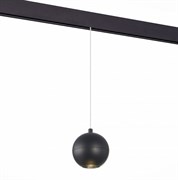ST Luce ST354.443.12 Магнитный трековый светильник подвесной Черный LED 1*12W 4000K 750Lm Ra>80 36° IP20 D100xH92 48V ST354.443.12 ST Luce ST354.443.12 Магнитный трековый светильник подвесной Черный LED 1*12W 4000K 750Lm Ra>80 36° IP20 D100xH92 48V ST354.443.12