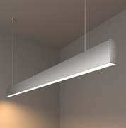 Elektrostandard Линейный светодиодный подвесной односторонний светильник 128см 25Вт 3000К матовое серебро 101-200-30-128 4690389129483 a041495