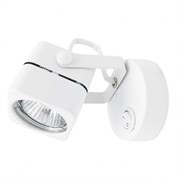 Ambrella Накладной поворотный светильник с выключателем TA108 WH белый GU10 D80*130*D60 TA108 Ambrella Накладной поворотный светильник с выключателем TA108 WH белый GU10 D80*130*D60 TA108