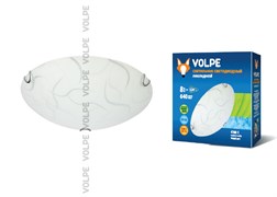 Volpe Светильник LED накладной декоративный круглый IP20 стекло/белый 10760 Volpe Светильник LED накладной декоративный круглый IP20 стекло/белый 10760