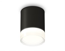 Ambrella Комплект накладного светильника XS6302064 SBK/FR/CL черный песок/белый матовый/прозрачный MR16 GU5.3 (C6302, N6241) XS6302064 Ambrella Комплект накладного светильника XS6302064 SBK/FR/CL черный песок/белый матовый/прозрачный MR16 GU5.3 (C6302, N6241) XS6302064