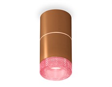 Ambrella Комплект накладного светильника с композитным хрусталем XS7404082 SCF/PI кофе песок/розовый MR16 GU5.3 (C7404, A2073, C7404, N7193) XS7404082 Ambrella Комплект накладного светильника с композитным хрусталем XS7404082 SCF/PI кофе песок/розовый MR16 GU5.3 (C7404, A2073, C7404, N7193) XS7404082