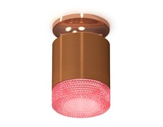 Ambrella Комплект накладного светильника с композитным хрусталем XS7404142 SCF/PPG/PI кофе песок/золото розовое полированное/розовый MR16 GU5.3 (N7930 XS7404142 Ambrella Комплект накладного светильника с композитным хрусталем XS7404142 SCF/PPG/PI кофе песок/золото розовое полированное/розовый MR16 GU5.3 (N7930 XS7404142