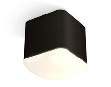 Ambrella Комплект накладного светильника с акрилом XS7806041 SBK/FR черный песок/белый матовый MR16 GU5.3 (C7806, N7756) XS7806041 Ambrella Комплект накладного светильника с акрилом XS7806041 SBK/FR черный песок/белый матовый MR16 GU5.3 (C7806, N7756) XS7806041
